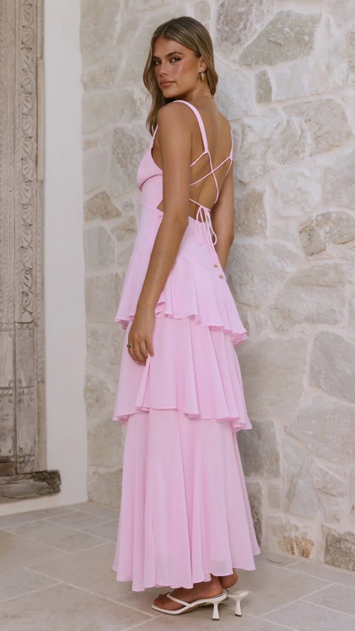 Stasie Maxi Dress - Pink